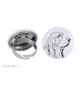 Basset Hound - women's jewelry with a dog portrait, handmade product, possibility to add your own photo, Art-Dog brand