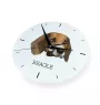 Beagle zegar geometryczny Art-Dog