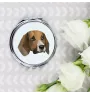 Beagle - mirror with a geometric design and the brand name Art-Dog