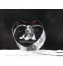 Basset Hound - une photo de chien dans un cristal, un cœur en cristal, un cadre photo exceptionnel de la marque Art-Dog
