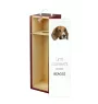 Beagle - geometric box with a picture and inscription for wine by Art-Dog