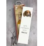 Beagle - geometric box with a picture and inscription for wine by Art-Dog