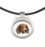 Beagle naszyjnik geometryczny Art-Dog