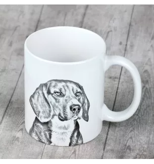 Beagle - tasse avec chien, tasse avec photo, cadeau personnalisé de la marque Art-Dog