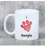 Beagle - Tasse mit Hund, entzückende Tasse mit Grafik, Geschenk mit Ihrem Foto von der Marke Art-Dog