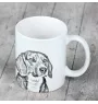 Beagle - tasse avec chien, une tasse joyeuse pour les amoureux des chiens, un cadeau personnalisé de la marque Art-Dog