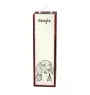Beagle - wine box with a dog, alcohol box with graphics, personalized gift box from the Art-Dog brand