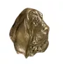 Basset Hound - Flachrelief eines Hundes, kleiner Dekor, realistische Plakette mit Hund von der Marke Art-Dog