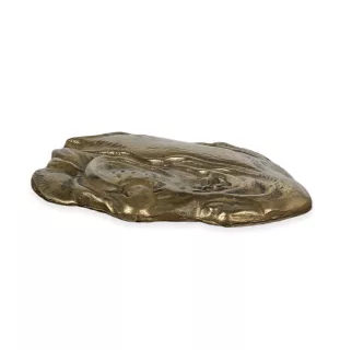Basset Hound - Flachrelief eines Hundes, kleiner Dekor, realistische Plakette mit Hund von der Marke Art-Dog