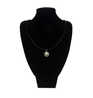 Bearded Collie, Highland Collie, Mountain Collie - necklace in a box, elegant decoration, pendant from the Art-Dog brand