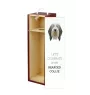 Bearded Collie pudełko na wino geometryczne Art-Dog