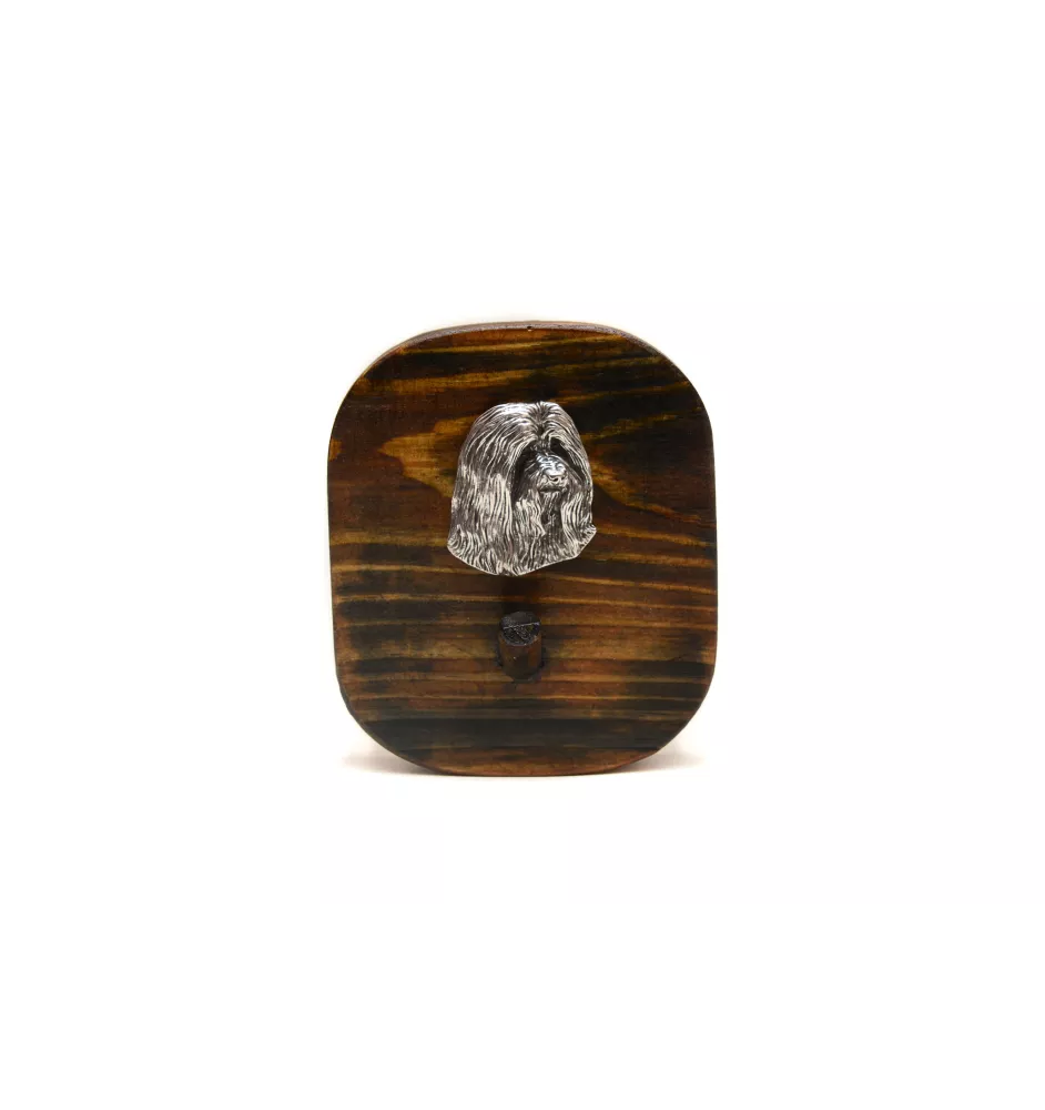 Bearded Collie - Leinenhalter, Hundemedaillehalter, Schlüsselhaken der Marke Art-Dog