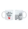 Bearded Collie, Highland Collie, Mountain Collie - cup with a dog, cup with a photo, personalized gift from the Art-Dog brand