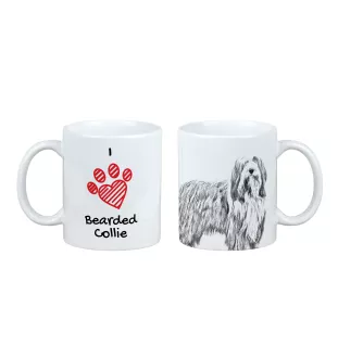 Bearded Collie - Tasse mit Hund, entzückende Tasse mit Grafik, Geschenk mit Ihrem Foto von der Marke Art-Dog