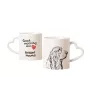 Basset Hound - Tasse mit Hund, entzückende Tasse mit herzförmigem Henkel, universelles Geschenk der Marke Art-Dog