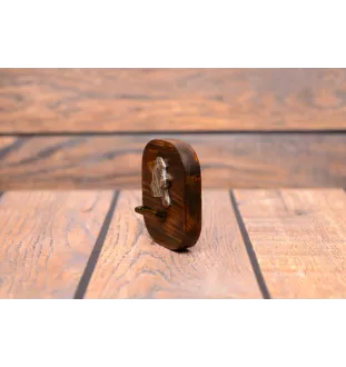 Basset Hound II wieszak drewniany pojedynczy Art-Dog