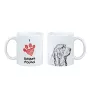 Basset Hound - tasse avec chien, une tasse adorable avec une illustration, un cadeau avec votre photo de la marque Art-Dog