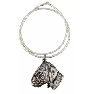 Bedlington Terrier naszyjnik na lince Art-Dog