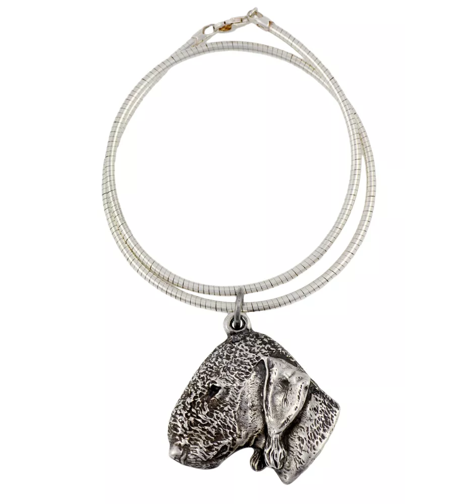 Bedlington Terrier naszyjnik na lince Art-Dog