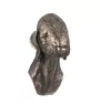 Bedlington Terrier, Rothbury Terrier - Hundestatue, hängende Büste, einzigartige Dekoration für Hundeliebhaber der Marke Art-Dog