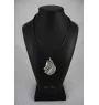 Belgian Shepherd Dog, Belgian Sheepdog - Necklace with dog, silver-plated pendant for dog fan, unique jewelry by Art-Dog brand