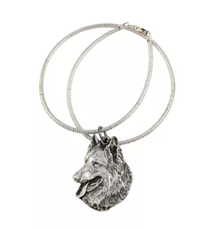 Belgischer Schäferhund - Hundehalsband, einzigartiger Schmuck für den Hundefan, einzigartiger Kreuzotter-Anhänger der Marke Art-Dog