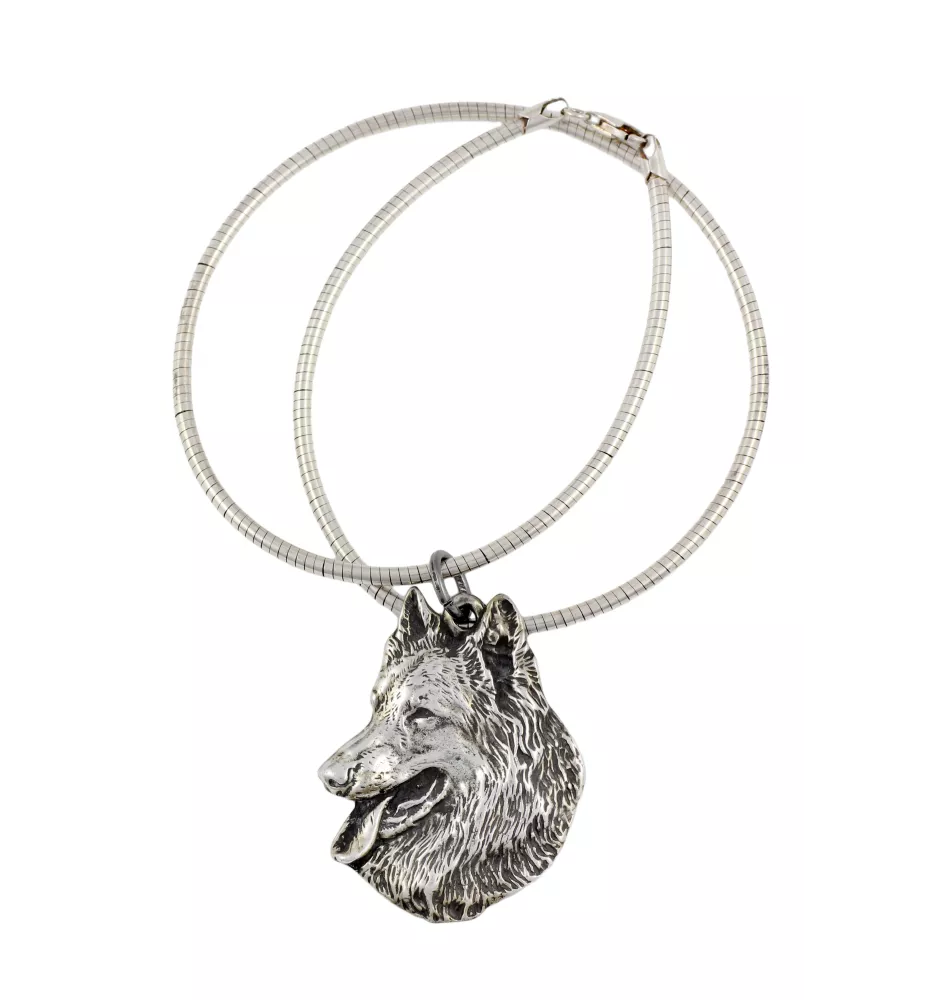Chiens de Berger Belge - Collier pour chien, bijoux uniques pour les fans de chiens, pendentif vipère unique de la marque Art-Dog