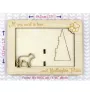 Bedlington Terrier, Rothbury Terrier, Rodbery Terrier - Photo frame, engraved wooden frame, a lovely gadget for the dog lover by Art-Dog