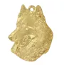 Chiens de Berger Belge - Collier pour chien, pendentif plaqué or pour fan de chien, bijoux uniques de la marque Art-Dog
