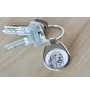 Berger Bergamasque, Berger de Bergame - porte-clés avec chien, porte-clés imprimé, breloque personnalisée de la marque Art-Dog