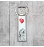 Berger Bergamasque, Berger de Bergame - ouvre-bouteille avec chien, ouvre-bouteille personnalisé pour réfrigérateur, cadeau unique pour homme de la marque Art-Dog
