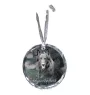Owczarek belgijski medal kryształowy z psem Art-Dog