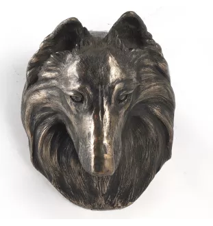 Belgian Shepherd Dog, Belgian Sheepdog - Dog statue, hanging bust, unique decoration for dog lover by Art-Dog brand