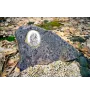 Bergamasco Shepherd Dog, Bergamasco Sheepdog - commemorative plaque with a photo of a dog, tombstone with a print, personalized oval plaque from the Art-Dog brand