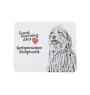 Bergamasco Shepherd Dog, Bergamasco Sheepdog - mouse pad with print, personalized dog-themed mouse pad, unique gadget for an office worker by Art-Dog brand