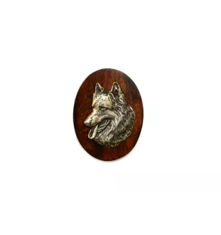 Belgischer Schäferhund - Hundeausstellungsbrosche, Startnummernclip, Hundeanstecker von Art-Dog