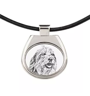 Bergamasco zawieszka naszyjnik z psem Art-Dog