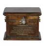 Azawakh, Tuareg Sloughi I - urn for dog ashes, personalized urn with engraving, commemorative box for dog ashes by Art-Dog brand