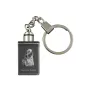 Berger Bergamasque, Berger de Bergame - Porte-clés en cristal avec photo de chien, porte-clés lumineux, cadeau unique de la marque Art-Dog
