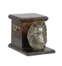 Belgian Shepherd Dog, Belgian Sheepdog - urn for dog ashes with a statuette, elegant urn for a dog, unique urn with a bust of a dog by Art-Dog brand