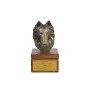 Belgischer Schäferhund - Eine Ascheurne für Hunde mit einer Statuette, eine kleine Urne für Hunde, eine personalisierte Urne mit dem Porträt eines Hundes von der Marke Art-Dog.