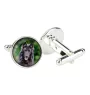 Belgian Shepherd Dog, Belgian Sheepdog - cufflinks, a shirt accessory, a shirt pendant from the Art-Dog brand