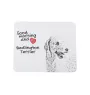 Bedlington Terrier, Rothbury Terrier, Rodbery Terrier - mouse pad with print, personalized dog-themed mouse pad, unique gadget for an office worker by Art-Dog brand