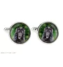 Belgian Shepherd Dog, Belgian Sheepdog - cufflinks and tie with your photo, a suit decoration, men's jewelry from the Art-Dog brand.