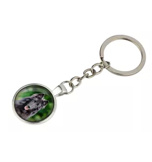 Belgian Shepherd Dog, Belgian Sheepdog - keychain in a box, own photo, keychain pendant from Art-Dog brand