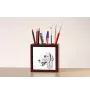 Bedlington Terrier stojak na długopisy z koniem Art-Dog