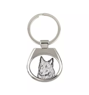 Belgischer Schäferhund - Schlüsselanhänger mit Hund, Anhänger mit Aufdruck, personalisierter Anhänger der Marke Art-Dog