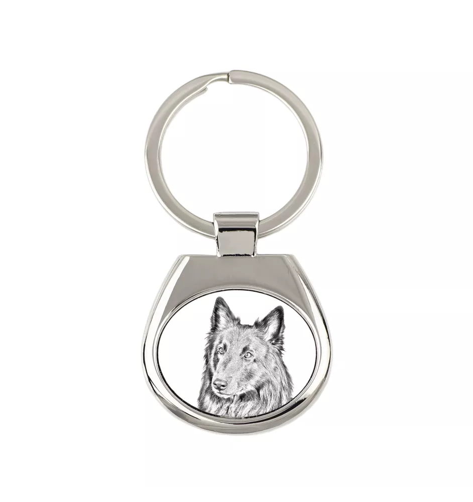 Chiens de Berger Belge - porte-clés avec chien, porte-clés imprimé, breloque personnalisée de la marque Art-Dog