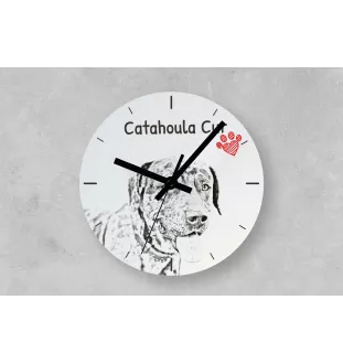 Bedlington Terrier, Rothbury Terrier - Wanduhr mit Hund, Regal Uhr mit Druck, personalisierte Hausdekoration von Art-Dog.