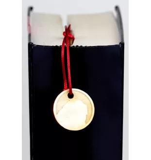 Bergamasker Hirtenhund, Berger de bergame - Lesezeichen mit Hund, personalisiertes Lesezeichen, Hundeaccessoire für Leser der Marke Art-Dog